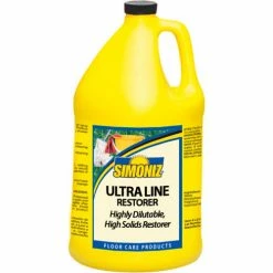 Simoniz® Ultra Line Restorer, Gallon Bottle, 4 Bottles - UL3035004