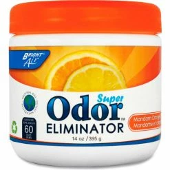 Bright Air Super Odor Eliminator Orange & Lemon 14 oz. Container BRI900013EA
