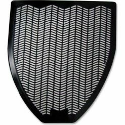 Genuine Joe Deodorizing Z-Mat, Urinal Mat, Black, GJO58330