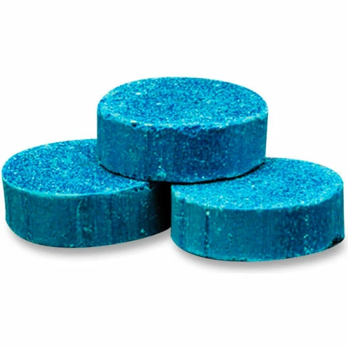 Genuine Joe Toss Blocks w/Blue Dye, Non-Para - Cherry Scent, 12/Pk, GJO58333 3 Genuine Joe Toss Blocks w/Blue Dye, Non-Para - Cherry Scent, 12/Pk, GJO58333