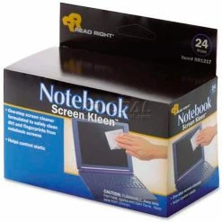 Advantus Read Right® Premoistened Screen Kleen, Lint-Free, 24/Box - REARR1217