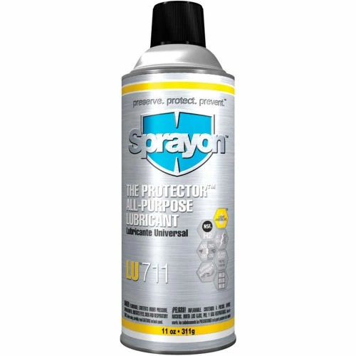 Sprayon LU711 The Protector All-Purpose Lubricant, 11 oz. Aerosol Can - SC0711000 - Pkg Qty 12 3 Sprayon LU711 The Protector All-Purpose Lubricant, 11 oz. Aerosol Can - SC0711000 - Pkg Qty 12