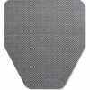 Tolco Komodo Urinal Mat, 18"W x 20"L, Gray, 6 Mats/Case -Cleaning Chemicals & Lubricants Shop TOC220209 01