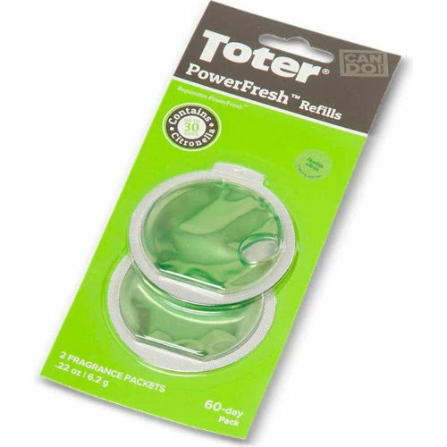 Toter PowerFresh Odor Eliminator Refill, .22 oz. Packet - PFRFO-00000 7 Toter PowerFresh Odor Eliminator Refill, .22 oz. Packet - PFRFO-00000 - Image 5
