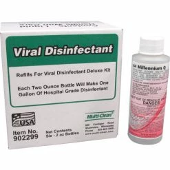 Multi-Clean® Viral Disinfection Deluxe Kit Refills, 2 oz. Bottle, 6 Bottles/Case - 902299 -Cleaning Chemicals & Lubricants Shop UKW 902299