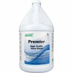 Multi-Clean® Premier High Durability, No Buff Finish - Unscented, Gallon Bottle, 4 Bottles