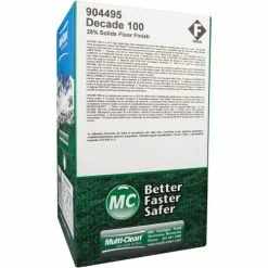 Multi-Clean® Decade 100 25% Premium Floor Finish - Unscented, 5 Gallon Box, 1 Box - 904495