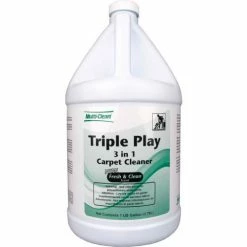Multi-Clean® Triple Play Carpet Bio-Enzyme Cleaner - Floral, Gallon Bottle, 4 Bottles - 908483