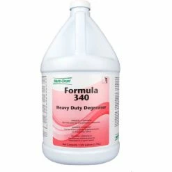 Multi-Clean® Formula 340 Alkaline Low Foam USDA Degreaser - Unscented, Gal Bottle, 4 Bottles