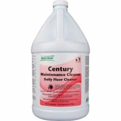 Multi-Clean® Century Maintenance Neutral Floor Cleaner - Lemon, 1 Gal, 4 Bottles - 910573