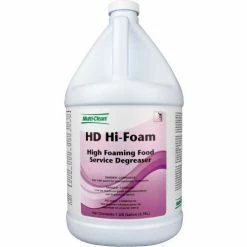Multi-Clean® HD Hi-Foam Food Service Degreaser - Unscented, Gallon Bottle, 4 Bottles - 910923