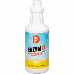 Big D Industries Enzym D Digester Liquid Deodorant Lemon Scent, 32 Oz. 12/Case - BGD500