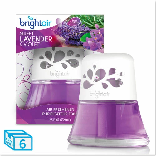 Bright Air Scented Oil Air Freshener Sweet Lavender and Violet, 2.5 oz., 6/Case 8 Bright Air Scented Oil Air Freshener Sweet Lavender and Violet, 2.5 oz., 6/Case - Image 6