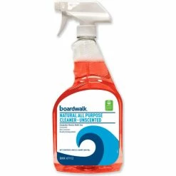 Boardwalk® All-Natural Bathroom Cleaner, 32 oz Spray Bottle, 12 Bottles/Case - 954100-12ESSN