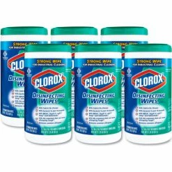 Clorox® Disinfecting Wipes, 7" x 8", Fresh Scent, 75 Wipes/Can, 6/Case - 15949 -Cleaning Chemicals & Lubricants Shop UNT CLO15949CT