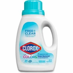 Clorox 2® Stain Remover And Color Booster, Unscented, 33 Oz. Bottle, 6/Carton