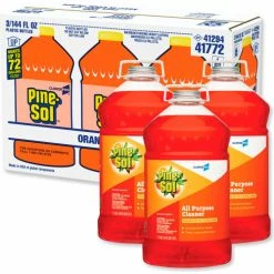 Pine-Sol® All-Purpose Cleaner, Orange Energy, 144 Oz. Bottle, 3/Carton