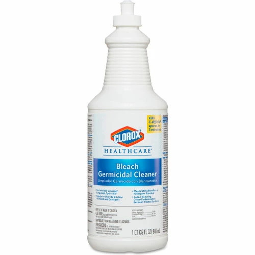 Clorox® Healthcare® Hospital Cleaner Disinfectant w/Bleach, 32 oz. Bottle 8 Clorox® Healthcare® Hospital Cleaner Disinfectant w/Bleach, 32 oz. Bottle - Image 6
