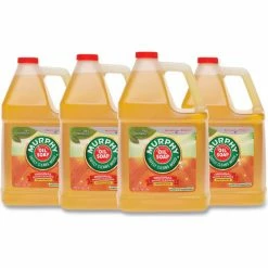 Murphy Oil Soap Original Wood Cleaner, Fresh, Gallon Bottle, 4 Bottles - 01103