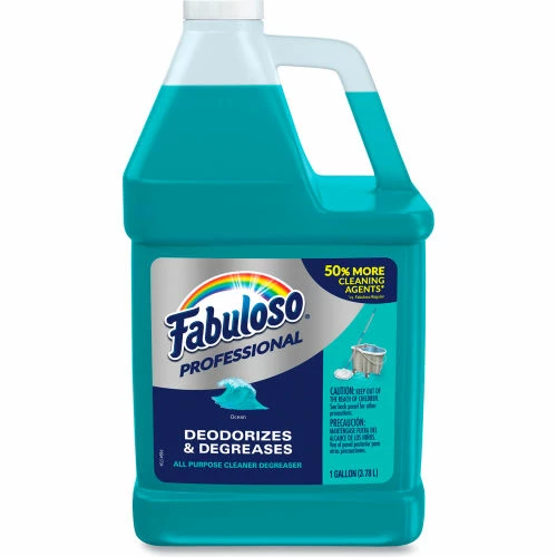 Fabuloso All-Purpose Cleaner, Ocean Cool Scent, Gallon Bottle Bottle 6 Fabuloso All-Purpose Cleaner, Ocean Cool Scent, Gallon Bottle Bottle - Image 4