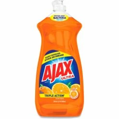 Ajax Dish Detergent, Liquid, Orange Scent, 28 oz. Bottle -Cleaning Chemicals & Lubricants Shop UNT CPC44678EA