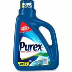 Purex® Liquid Laundry Detergent, Mountain Breeze, 75 Oz. Bottle, 6/Carton