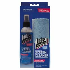 Endust for Electronics 12275 LCD/Plasma Cleaning Gel Spray, 6 oz., Pump Spray w/Microfiber Cloth