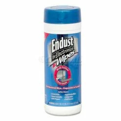 Endust Antistatic Premoistened Wipes for Electronics, 70/Pack - END259000