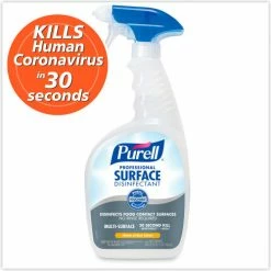 PURELL&#174, Professional Surface Disinfectant, Fresh Citrus, 32 oz Spray Bottle, 6/Carton