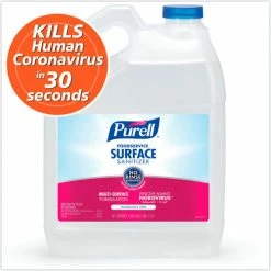 PURELL&#174, Foodservice Surface Sanitizer, Fragrance Free, 1 gal Bottle, 4/Carton
