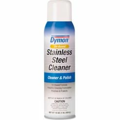 Dymon Stainless Steel Cleaner & Polish, 20 oz. Aerosol Can, 12 Cans - 20920