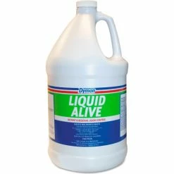 Dymon Liquid Alive Odor Digester, Gallon Bottle 4/Case - ITW33601