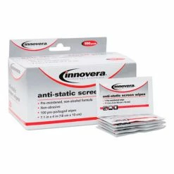 Innovera Screen Alcohol-free Cleaning Wipes, 100/Pack - IVR51516