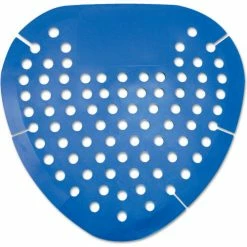 Big D Industries Krystal Urinal Screen Bubble Gum Scent, Blue 12/Case - KRS1002