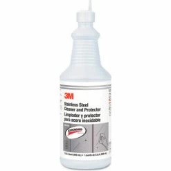 3M™ Stainless Steel Cleaner And Polish, Unscented, 32 Oz. Bottle, 6/Carton