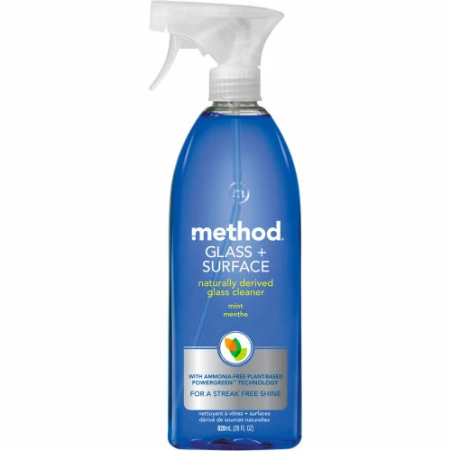 Method® Glass and Surface Cleaner, Mint, 28 oz. Bottle 4 Method® Glass and Surface Cleaner, Mint, 28 oz. Bottle - Image 2