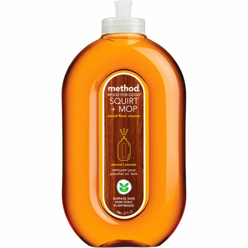 Method® Squirt + Mop Wood Floor Cleaner, Almond Scent, 25 oz. Squirt Bottle, 6/Case 4 Method® Squirt + Mop Wood Floor Cleaner, Almond Scent, 25 oz. Squirt Bottle, 6/Case - Image 2