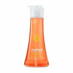 Method Manual Dish Detergent Liquid, Clementine, 18 oz. Bottle - 00735