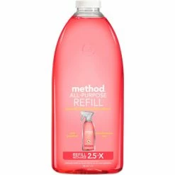 Method® All Surface Cleaner, Grapefruit Scent, 68 Oz. Plastic Bottle, 6/Carton