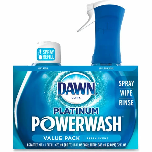 Dawn® Platinum Powerwash Dish Spray, Fresh, 16 oz. Spray Bottle Kit, 3 Kits/Case 12 Dawn® Platinum Powerwash Dish Spray, Fresh, 16 oz. Spray Bottle Kit, 3 Kits/Case - Image 10
