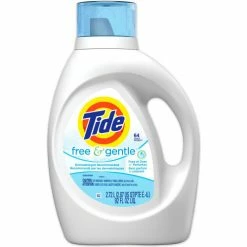 Tide Free and Gentle Liquid Laundry Detergent, 64 Loads, 92 oz. Bottle, 4/Case -Cleaning Chemicals & Lubricants Shop UNT PGC41829