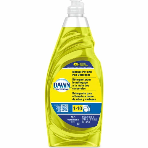 Dawn Manual Dish Detergent Liquid, Lemon, 38 oz. Bottle, 8 Bottles - 45113 3 Dawn Manual Dish Detergent Liquid, Lemon, 38 oz. Bottle, 8 Bottles - 45113