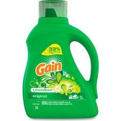 Gain&#174, Liquid Laundry Detergent, Gain Original Scent, 92 oz Bottle, 4/Carton