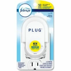 Febreze&#174, PLUG Air Freshener Warmer, Off White, 4/Carton