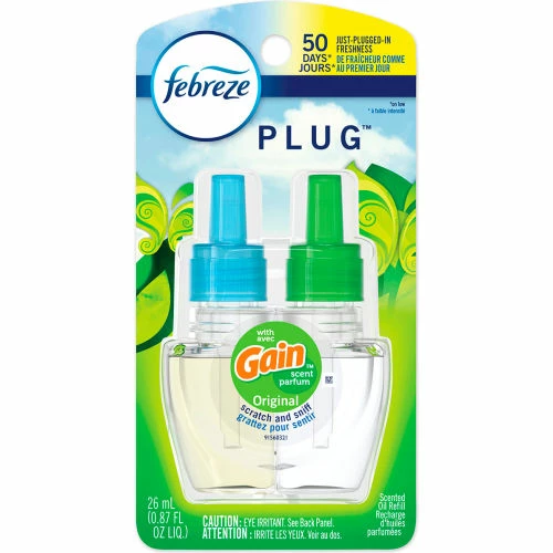 Febreze® PLUG Air Freshener Refills, Gain Original, 0.87 oz. 10 Febreze® PLUG Air Freshener Refills, Gain Original, 0.87 oz. - Image 8