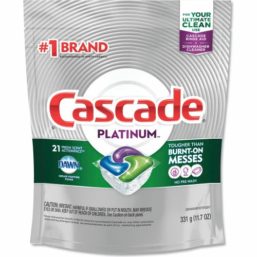 Cascade® Fresh Scent ActionPacs, 13.5 oz. Bag, 21 Packets/Bag 9 Cascade® Fresh Scent ActionPacs, 13.5 oz. Bag, 21 Packets/Bag - Image 7