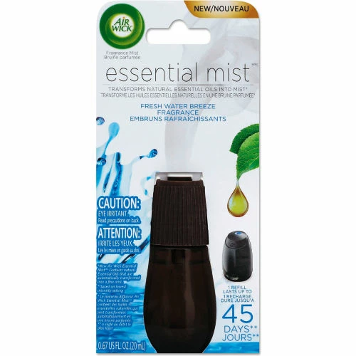 Air Wick® Essential Mist Refill, Fresh Water Breeze, 0.67 oz., 6/Case 4 Air Wick® Essential Mist Refill, Fresh Water Breeze, 0.67 oz., 6/Case - Image 2