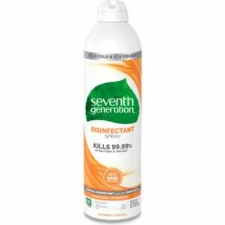 Seventh Generation® Disinfectant Sprays, Fresh Citrus/Thyme, 13.9 Oz., Spray Bottle