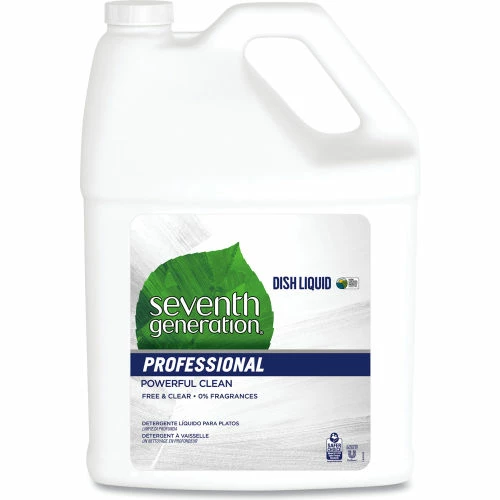 Seventh Generation®, Professional Dishwashing Liquid, Free and Clear, 1 gal Bottle 3 Seventh Generation®, Professional Dishwashing Liquid, Free and Clear, 1 gal Bottle