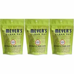Mrs. Meyer's® Automatic Dish Packs, Lemon, 20 Packs/Bag, 6 Bags - 306684
